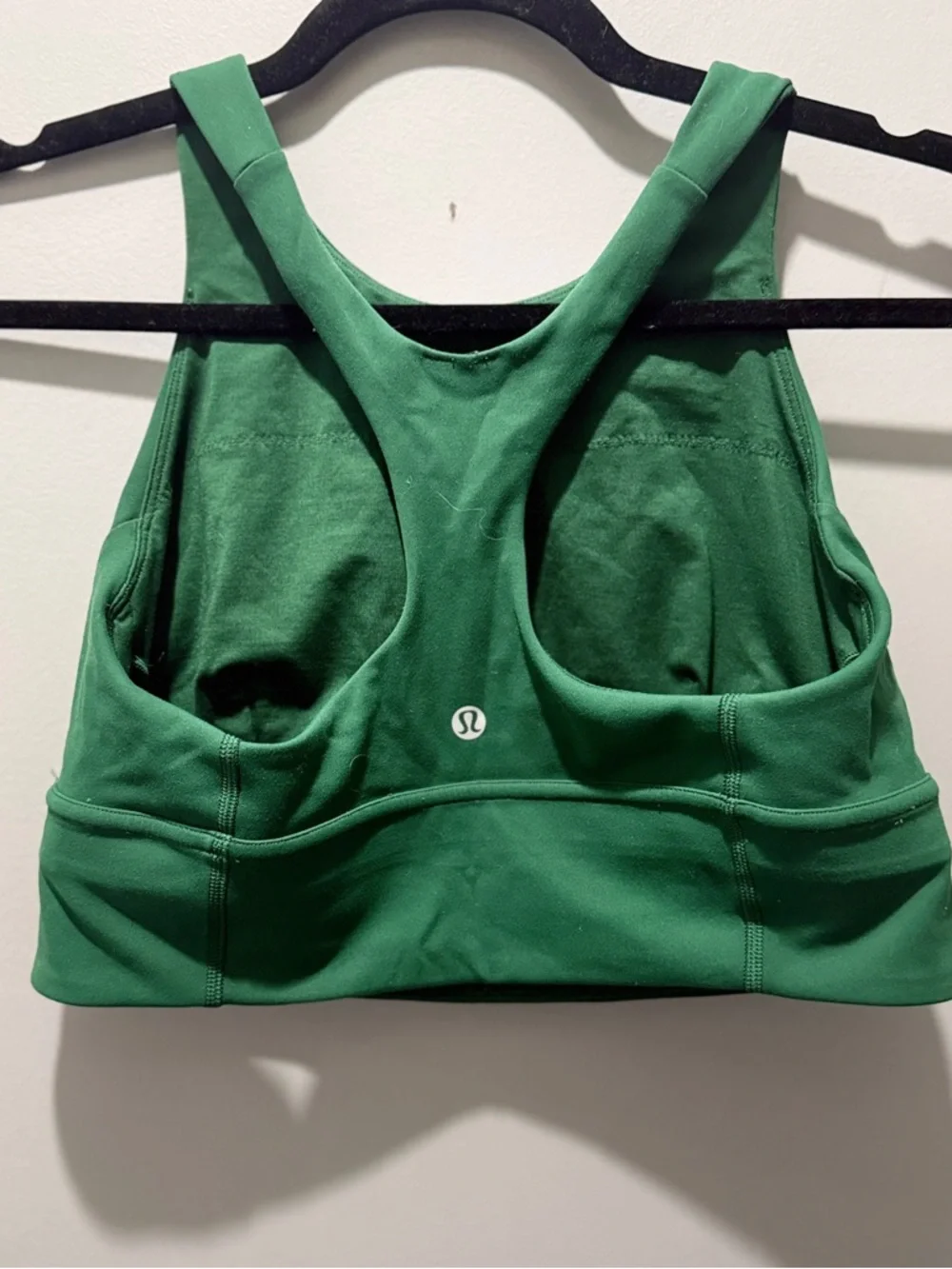 Lululemon Wunder Train Longline Bra Medium Support, C/D Cup Everglade Green - Picture 5 of 6
